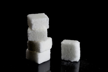 Pure white sugar