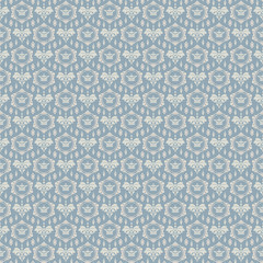 Damask seamless pattern, background texture in vintage style for your design, vector illustration