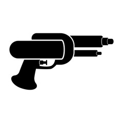 Isolated water gun toy for kids icon - Vector