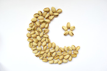 Crescent Pistachios and star