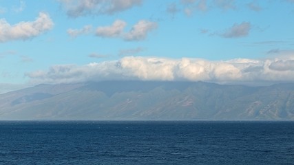 Ocean Maui Dawn Molokai Hawaii 