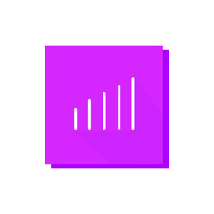 mobile phone signal strength icon .eps