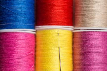 Needle and thread for needlework