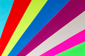 Multi-color background paper