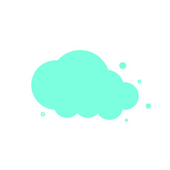 cloud blue icon
