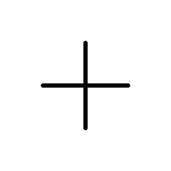 plus isolated vector