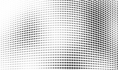 Halftone texture is monochrome. Background of black dots on white
