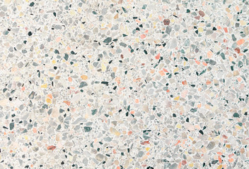 terrazzo flooring texture and color small stone polished pattern old surface marble vintage for background image horizontal