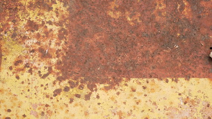 rusty metal wall texture background, dirty old iron plate
