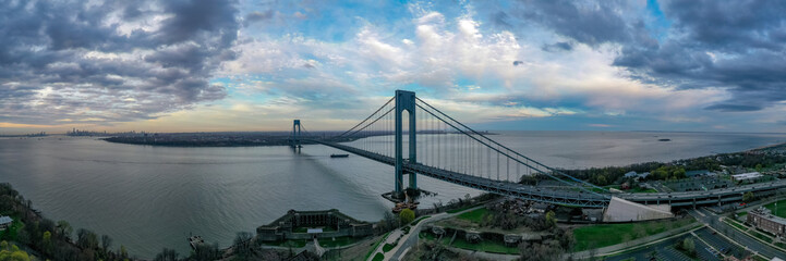Verrazano Bridge at Sunset