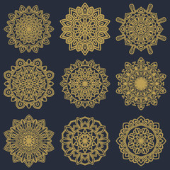 mandala pattern vector on pack