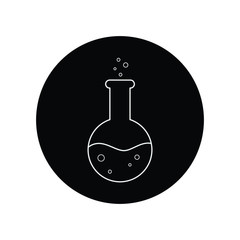 Fertilizer line icon