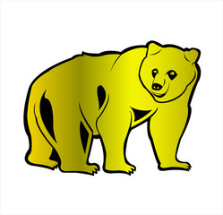bear vector logo