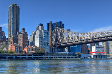 Fototapeta na wymiar Queensboro Bridge - New York City