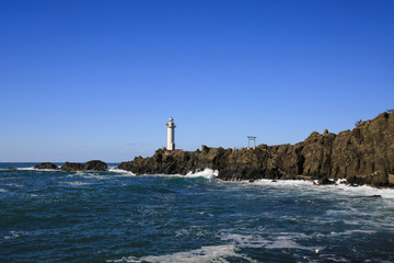 山形県鶴岡市　鼠ヶ関灯台