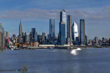 Fototapeta na wymiar Manhattan Skyline from New Jersey