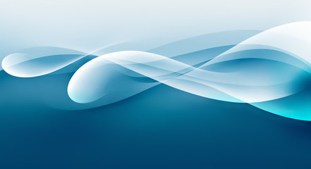 abstract water wave