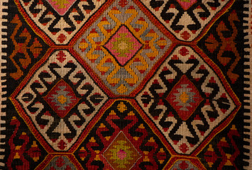 Beautiful orient carpet on Grand Bazar - obrazy, fototapety, plakaty