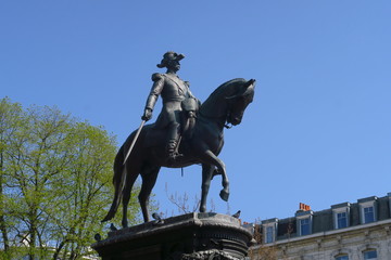 Obraz premium Statue du général Faidherbe à Lille