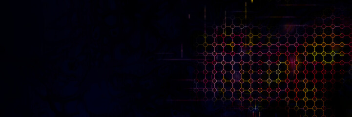 Abstract technological background.