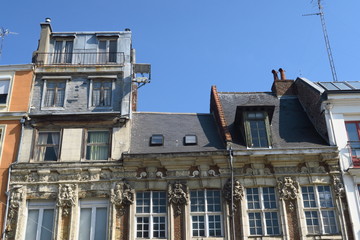 Fototapeta na wymiar Maisons du vieux Lille