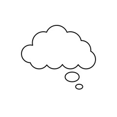 Speech bubbles Icon vector