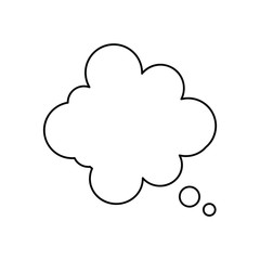 Speech bubbles Icon vector