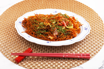 美味しそうな焼きそば