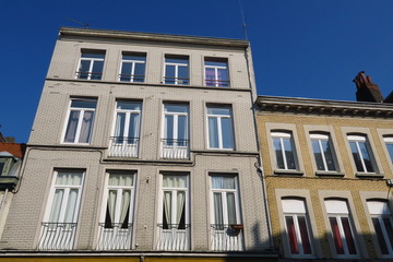 Fototapeta na wymiar Vielles façades Lille