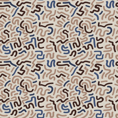 An abstract seamless brush stroke pattern background