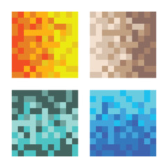 Retro gamer style background pattern