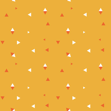 A repeating geometric triangle background