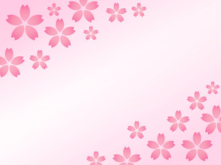 桜の花の背景