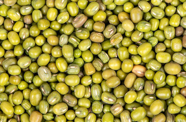 Green mung grains