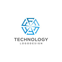 geometric spider tech logo