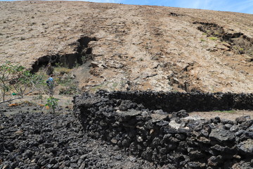 volcans et laves de Lanzarote