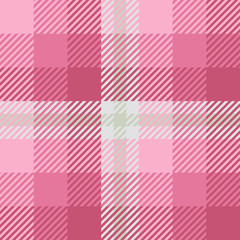 Plaid or tartan vector is background or texture in many color