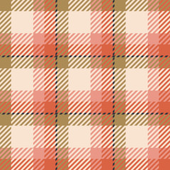 Plaid or tartan vector is background or texture in many color
