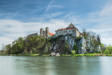 Benedictine abbey, monastery  in Tyniec near Krakow, Poland.