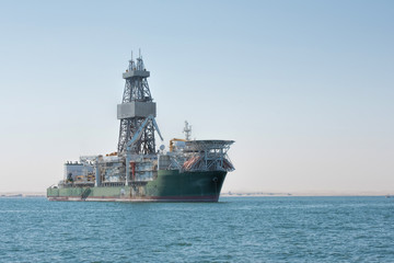 oil rig in Namibia
