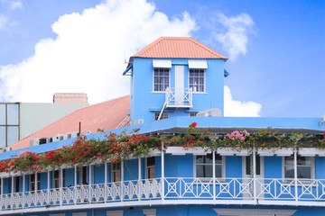 Architecture in Bridgetown - Barbados, Caribbean - obrazy, fototapety, plakaty