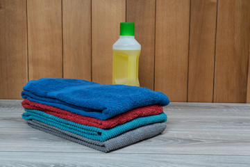 ironed towels