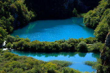 Fototapeta na wymiar National Park Plitvice Lakes, Croatia