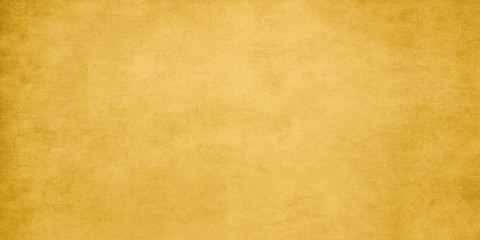 Gold wide grunge vintage paper.