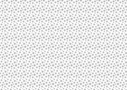 Stars pattern on white gradient background. Amazing modern illustration for advertising.