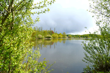 Hücker Moor See bei Spenge in NRW
