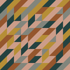 Colorful triangle geometric abstract background in vector