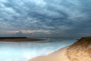 Early Morning Cloud Coverage at the Lagoon