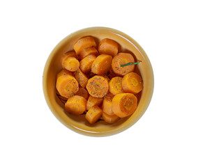 Belgian-Style Carrot Coins