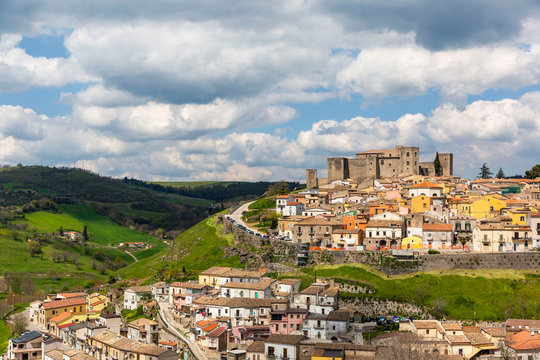 The Castle of Melfi in Basilicata, Italy